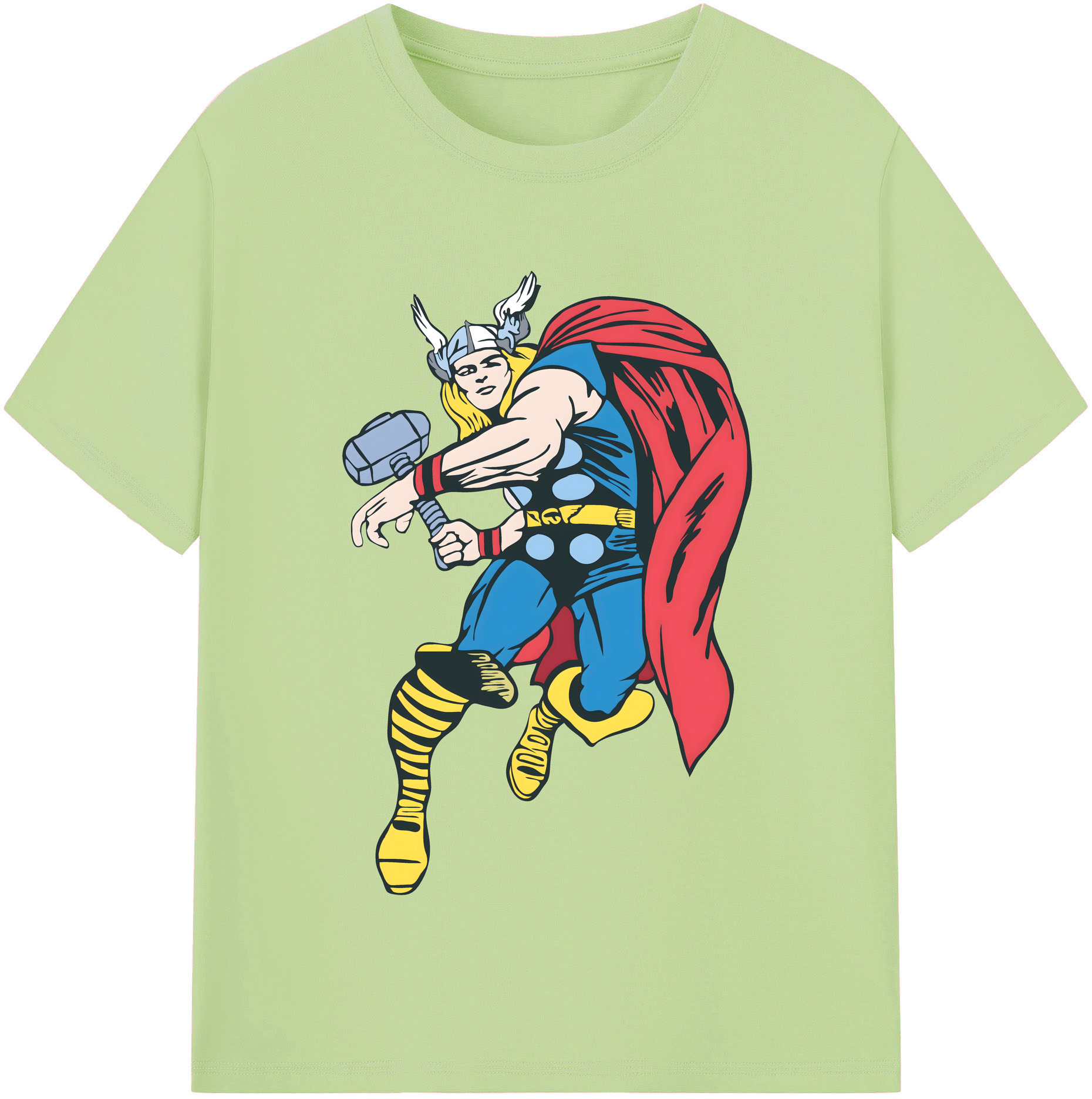 （画像用） アベンジャーズ The Avengers 綿100％半袖Tシャツ（フロントプリント）